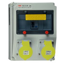 Surface Mounting RCD Protected Multi-Socket Outlet 32A 110V 3P IP44 A Type Surface Mounting RCD Protected Multi-Socket Outlet 32A 110V 3P IP44 A Type