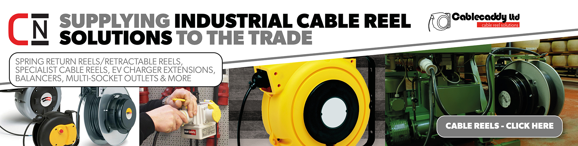 Cablecaddy - industrial cable reel solutions